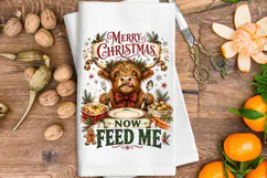Christmas Towel PNG,kitchen towel funny christmas kitchen Product Image 3