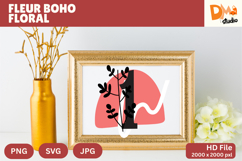 Fleur Boho Floral Monogram Product Image 1