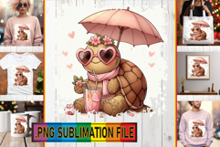 Joyful TSHIRT Designs Ideas PNG, Turtle Product Image 1
