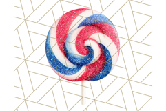 Patriotic Accessories Clipart PNG for 4th of July Product Image 5