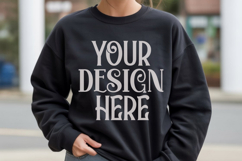 Gildan 18000 Sweatshirt Model Mockups Product Image 1