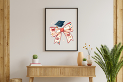 Graduation Mama Coquette Bow Clipart, graduation mama bow Product Image 9