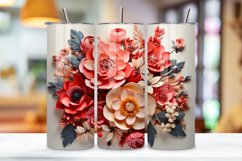 spring floral tumbler wrap | Seamless Tumbler Wrap Product Image 3