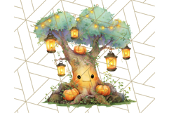 Halloween Witch House Clipart PNG with Potions and Brooms Product Image 5