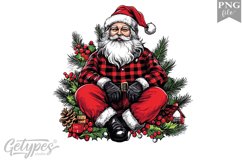 Christmas Santa Clipart Design - High Quality 300 Dpi Product Image 1