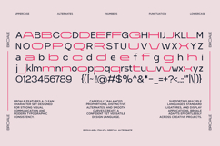 Broale - Ultrawide Sans Serif Font Product Image 8