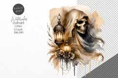 Halloween clipart, Ghost clipart, Autumn clipart Product Image 1