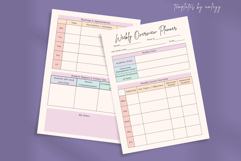 Pastel Weekly Overview Teacher Planner | Editable Canva Product Image 4