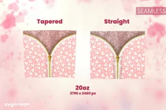 Valentines Day Tumbler Wrap | Skinny 20 oz | Sublimation Product Image 2