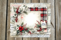 Vintage Christmas | 4 xmas Sublimation Tumbler Designs P2 Product Image 5
