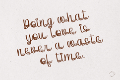 Heart Script - Handwritten Script Font With Heart Product Image 9