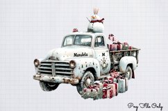 White Rustic Christmas Clipart PNG Product Image 1