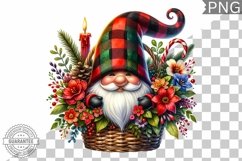 Christmas Gnome Sublimation - Clipart PNG Bundle Product Image 10