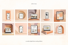 50 Digital Devices Canva Mockups Product Image 9