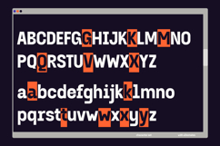Gubera Mono - Bold Monospace Modern Font Product Image 9