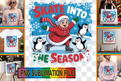 VIBRANT PNG Sublimation Gifts, Funny Santa Product Image 1