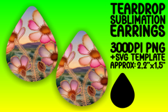 Bright Teardrop Design for Crafting , Flowers Product Image 1