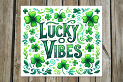 St. Patrick's day vibes | 4 tumbler sublimation designs P2 Product Image 5