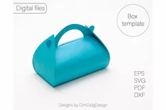 Favor box svg Party favor boxes svg Candy box svg Gift box Product Image 6