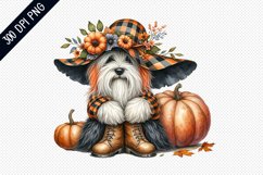 Halloween Dog Sublimation - Clipart PNG Design Product Image 1