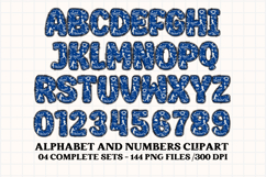 Baseball Sport Alphabet png clipart, baseball letters doodle Product Image 3