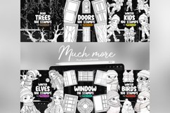 100 Procreate Winter Kids Stamp Brushes Product Image 9