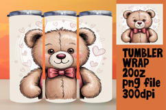 GORGEOUS PNG Tumbler Design 20oz , Valenines Animals Product Image 1