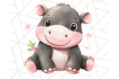 Jungle Safari Animals PNG Cute Pastel Wild Animal Clipart Product Image 5