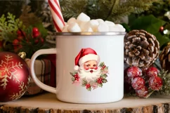 Retro Santa Claus PNG Digital Download Product Image 4
