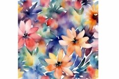 Watercolor abstract background design floral Product Image 1