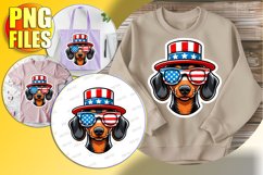 Playful TOTE BAG Sublimation Ideas, American Dog Product Image 1