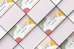 Terracotta Small Business Card Template Product Image 7