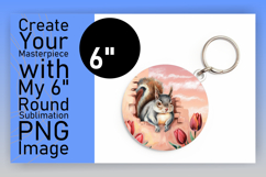 Creative Circle PNG Sublimation Design , Animals In Wall Product Image 1