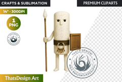 Fantasy Food Characters RPG Clipart PNG Graphics Product Image 1