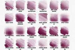 76 Artista Procreate Painting Brushes Product Image 9