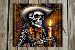 Halloween character | spooky Skinny tumbler sublimation PL2 Product Image 5