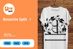 Botanite Split Monogram Product Image 1
