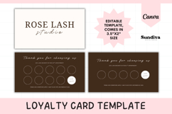 Editable Loyalty Card Template 13 | Customer Discount Stamp Product Image 1