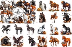 Weird Halloween Clipart Huge Bundle Product Image 6