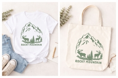 Rocky Mountain National Park SVG | Deer Mountain Product Image 2