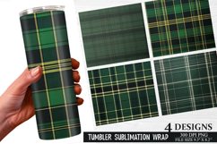St. Patrick's Day Pattern Tumbler Wrap | Tumbler Wrap Product Image 1
