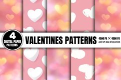 Valentines Day Digital Paper PNG Product Image 1