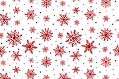 Snowflakes pattern. Christmas Snowflakes. Snowflakes SVG Product Image 10