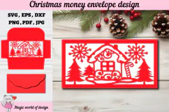 Cut File Money Envelopes For Gifts|Papercut Gift Card Product Image 1