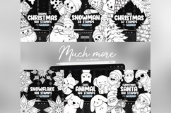 100 Procreate Christmas Gnome Stamp Brushes Product Image 9