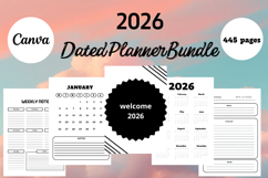 best simple 2026 dated planners bundle 1 Product Image 4
