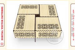 Box Organizer v12 - laser cut file - Glowforge ready SVG Product Image 9
