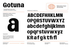 Gotuna - Bold Branding Sans Font Product Image 9