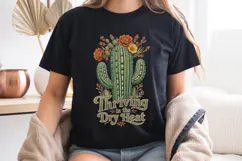 Rhinestone Cactus PNG, Thriving In The Dry Heat Sublimation Product Image 8