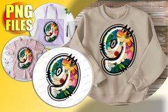 9 Doodle Letter Love Heart Bright Design! Product Image 1